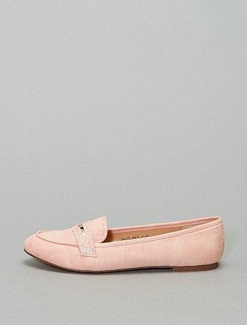 Mocassins de camurça sintética - Kiabi