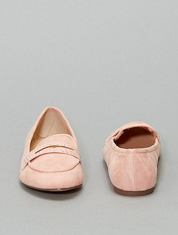 Mocassins de camurça sintética - Kiabi