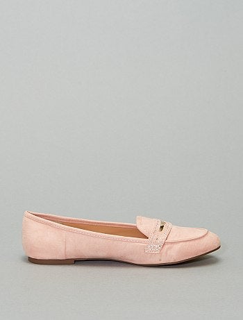 Mocassins de camurça sintética - Kiabi