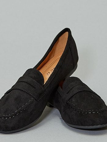 Mocassins de camurça sintética - Kiabi