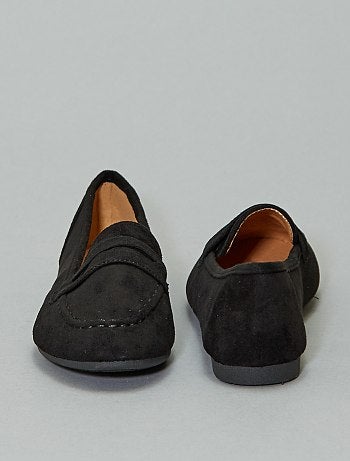 Mocassins de camurça sintética - Kiabi