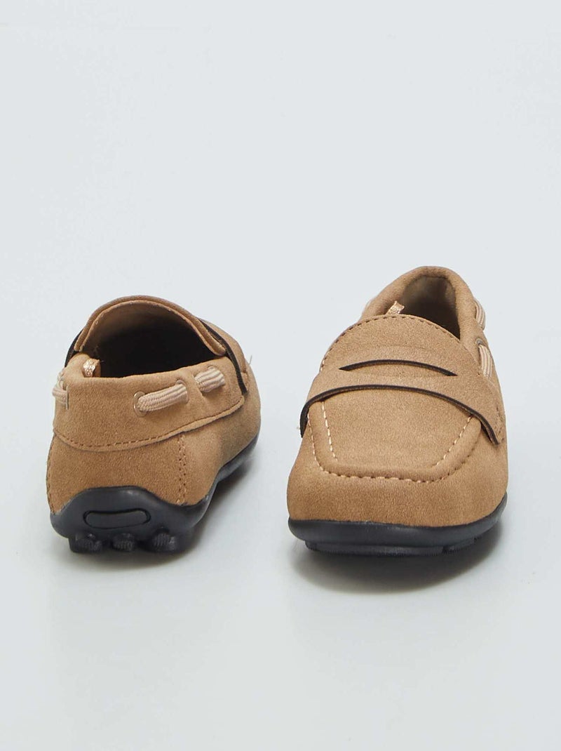 Mocassins de vela BEGE - Kiabi