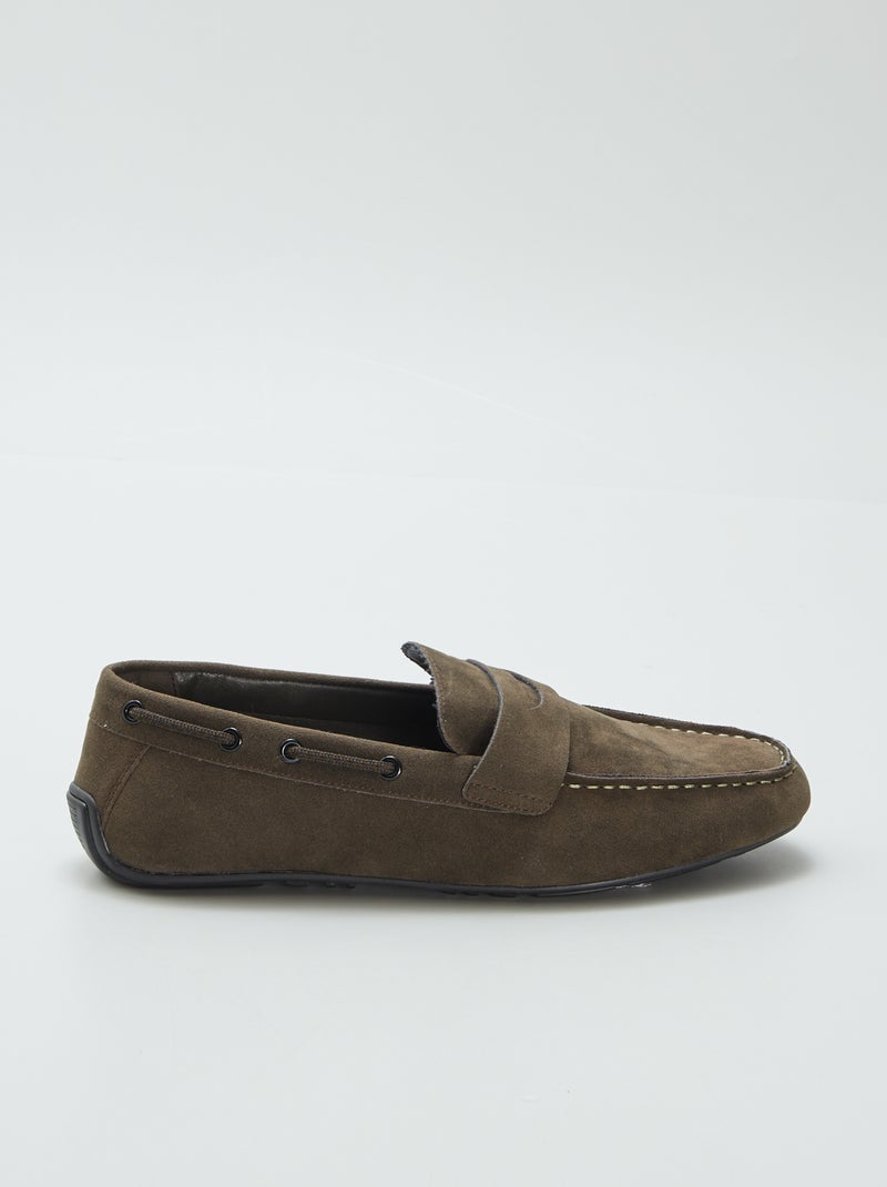 Mocassins de vela CAQUI - Kiabi