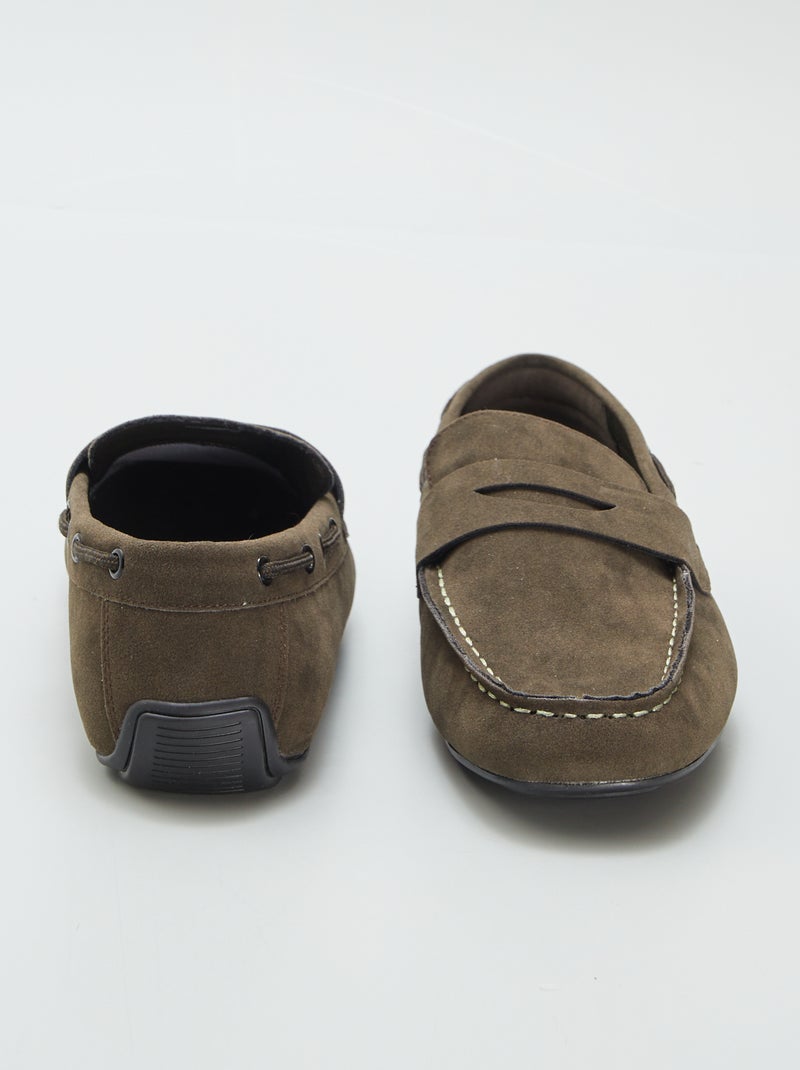 Mocassins de vela CAQUI - Kiabi