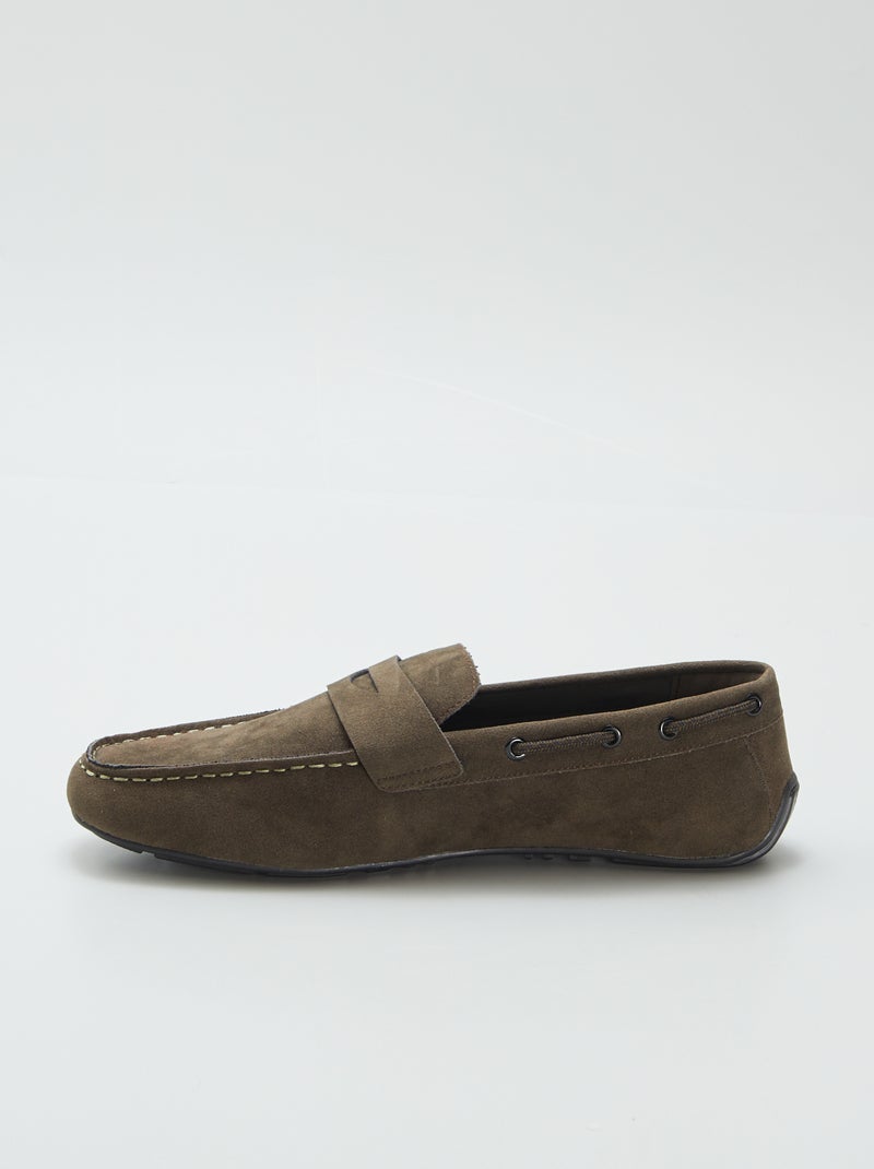 Mocassins de vela CAQUI - Kiabi