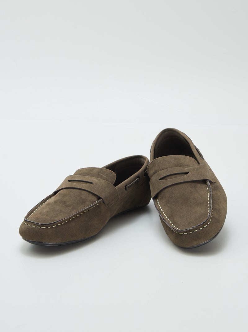 Mocassins de vela CAQUI - Kiabi