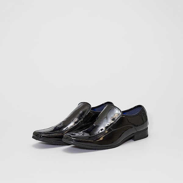 Mocassins de verniz Homem do S até XXL - PRETO - Kiabi - 15,00€