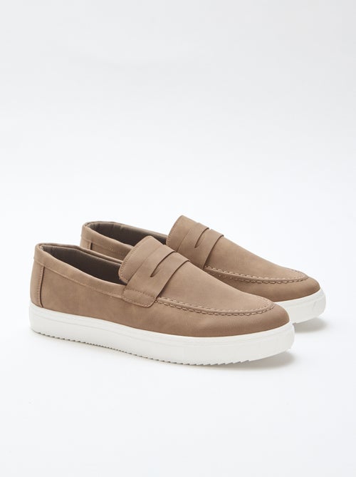 Mocassins em camurça - Kiabi