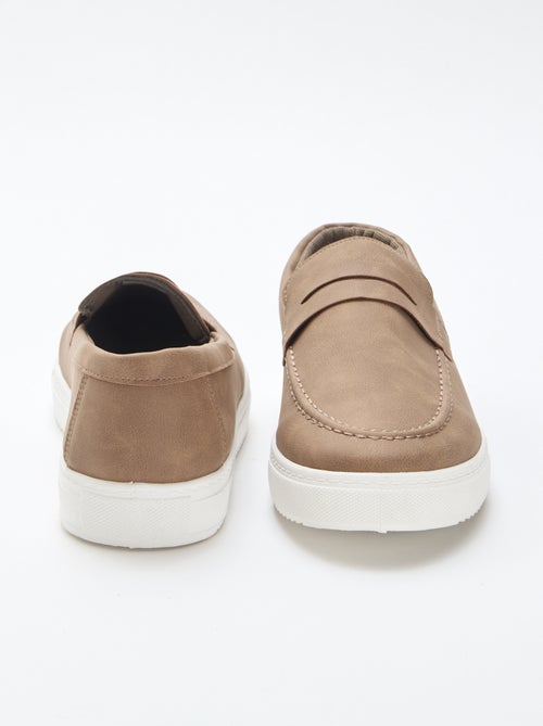 Mocassins em camurça - Kiabi