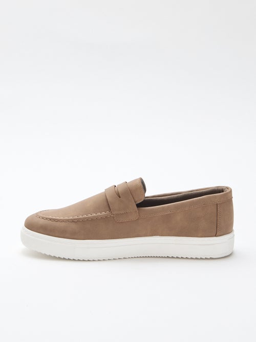 Mocassins em camurça - Kiabi