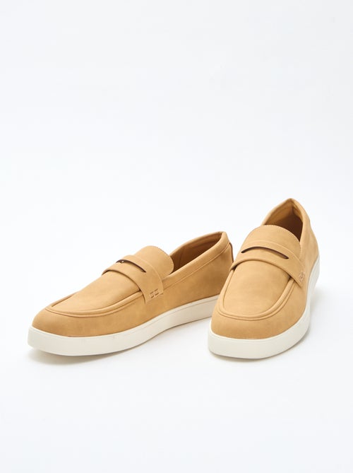 Mocassins em camurça sintética - Kiabi