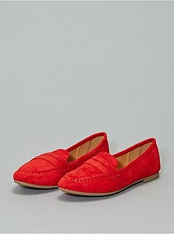 Mocassins em camurça sintética - Kiabi