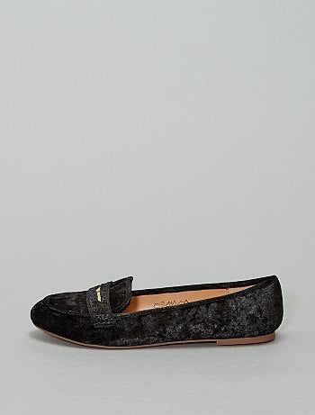 Mocassins em veludo - Kiabi