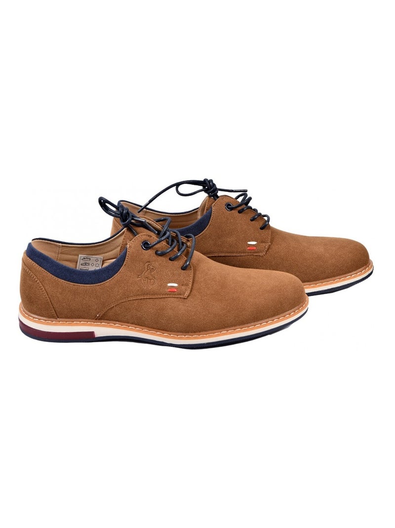 Mocassins Forro Cabedal Premium Castanho - Kiabi