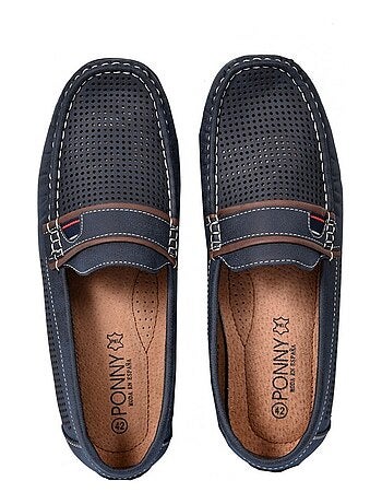 Mocassins homem forro em couro premium