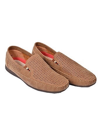 Mocassins homem forro em couro premium