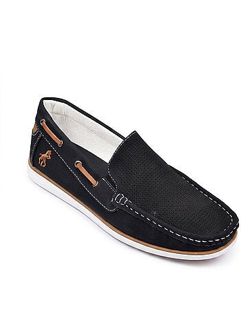 Mocassins homem respiráveis perfurados conforto verão OZABI