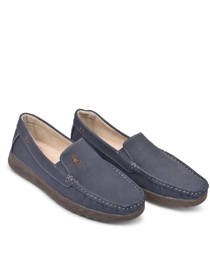 Mocassins homem verão conforto sem atacadores ozabi Azul-marinho - Kiabi