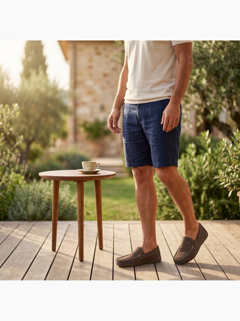 Mocassins homem verão conforto sem atacadores ozabi Moca - Kiabi