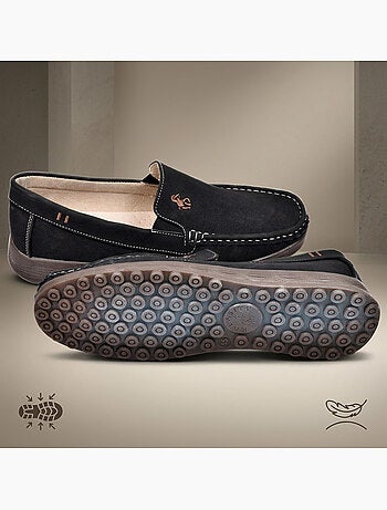 Mocassins homem verão conforto sem atacadores ozabi