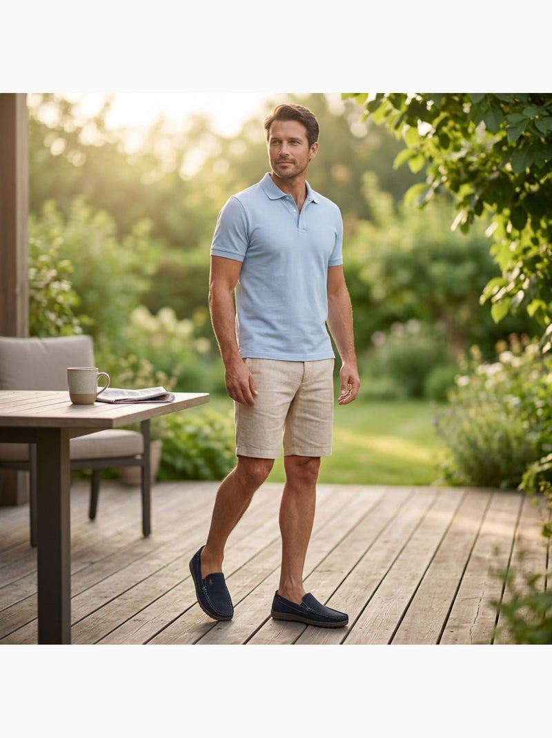 Mocassins homem verão conforto sem atacadores ozabi Preto - Kiabi