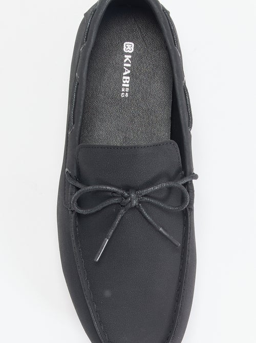 Mocassins lisos em camurça sintética - Kiabi