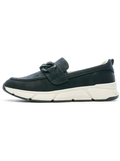 Mocassins marinho relife vilsage para mulher - Kiabi Mocassins marinho relife vilsage para mulher - Kiabi