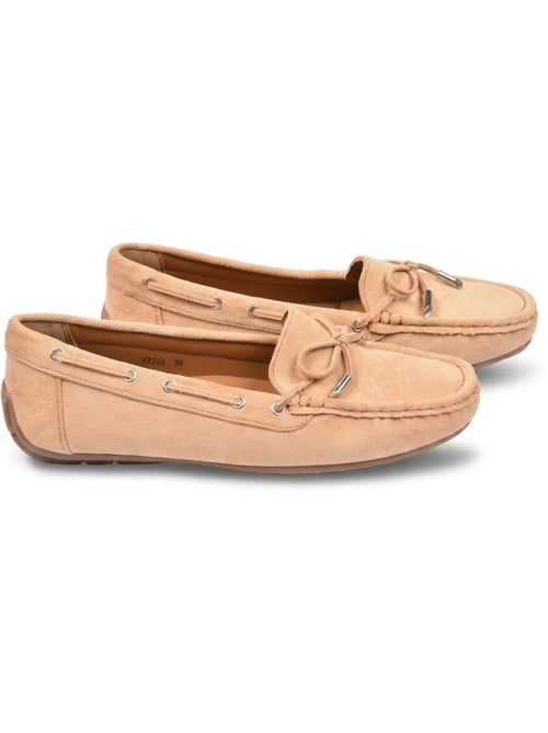 Mocassins mulher atacador camurça bobo chic 3 cores ozabi - Kiabi Mocassins mulher atacador camurça bobo chic 3 cores ozabi - Kiabi