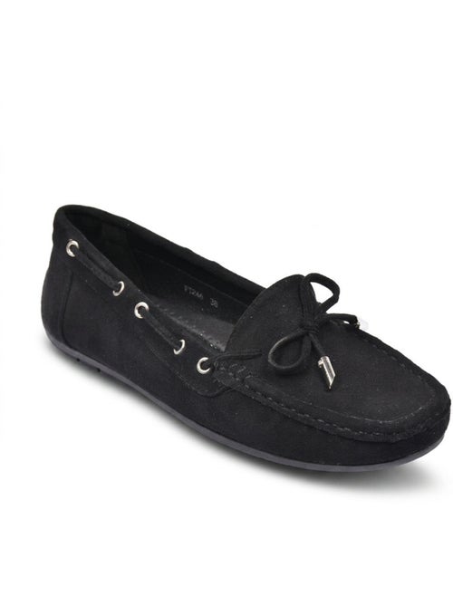 Mocassins mulher atacador camurça bobo chic 3 cores ozabi - Kiabi Mocassins mulher atacador camurça bobo chic 3 cores ozabi - Kiabi