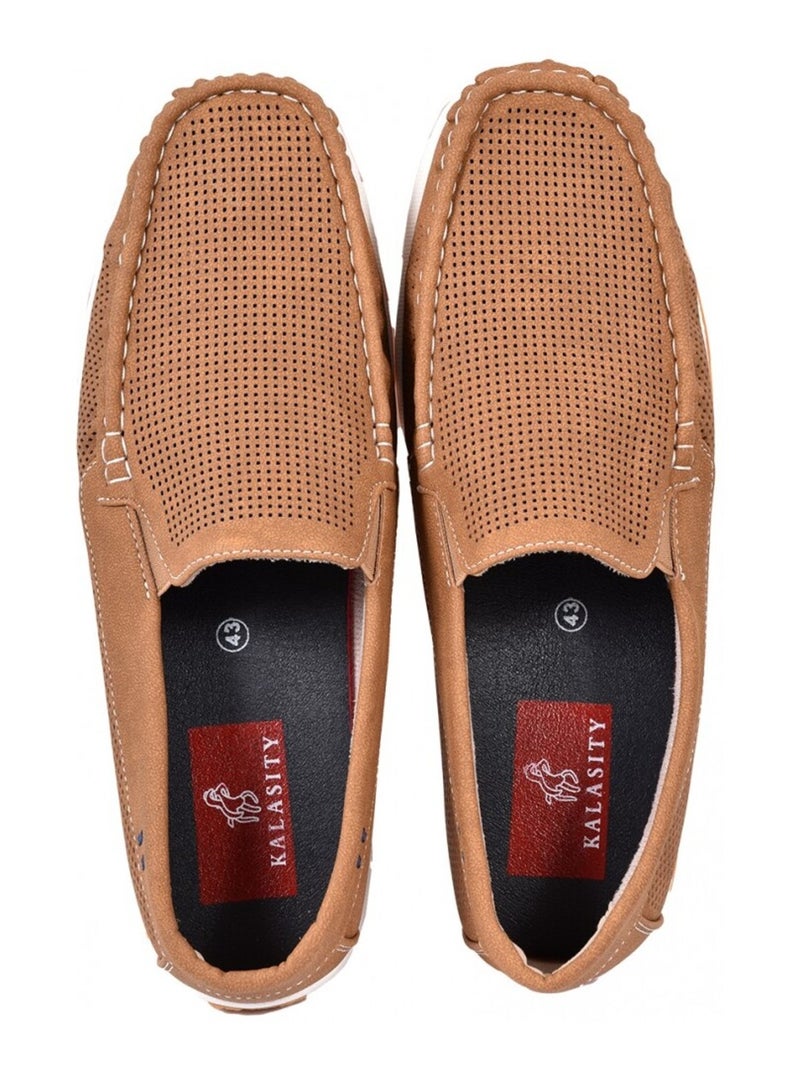 Mocassins premium Camelo - Kiabi