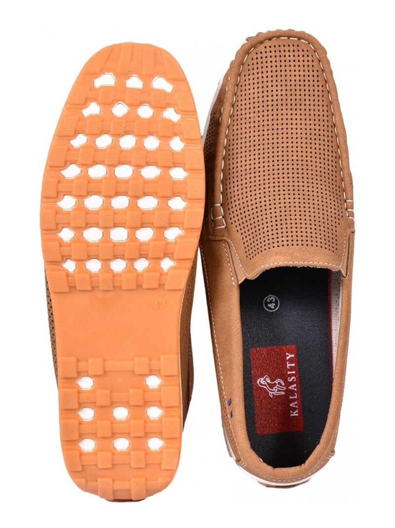 Mocassins premium Camelo - Kiabi
