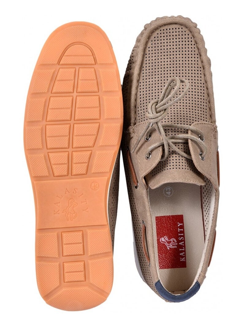 Mocassins premium Castanho-claro - Kiabi