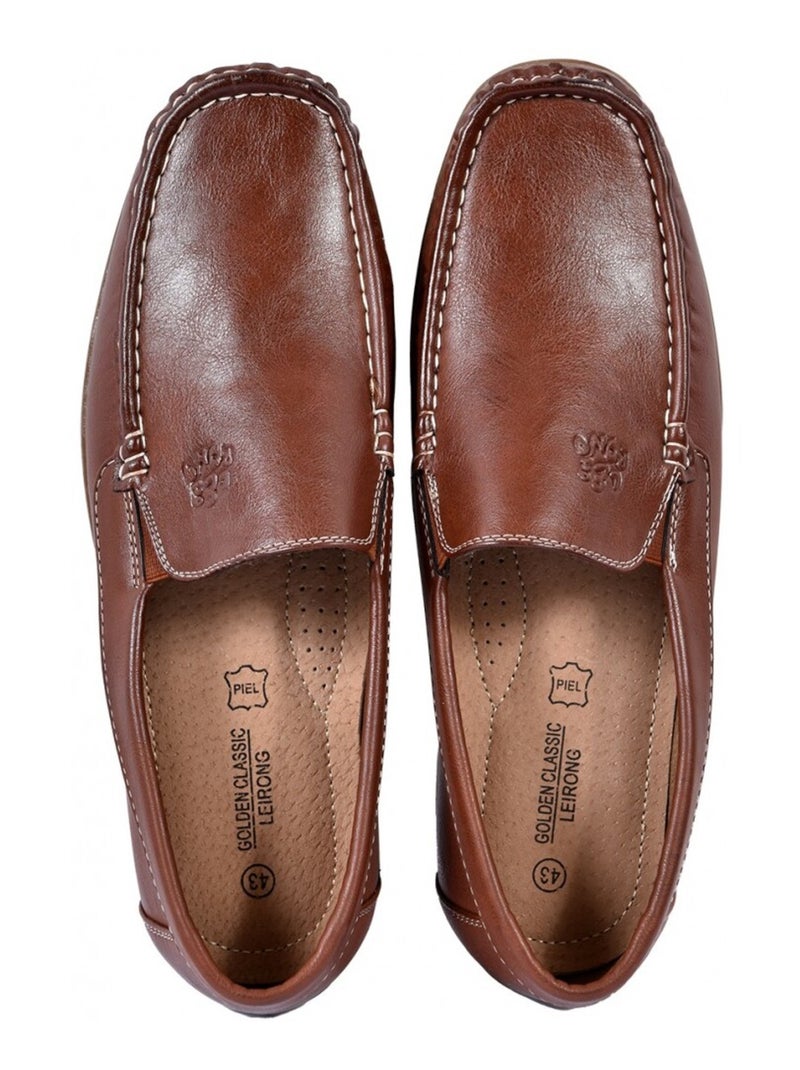 Mocassins PREMIUM Castanho - Kiabi