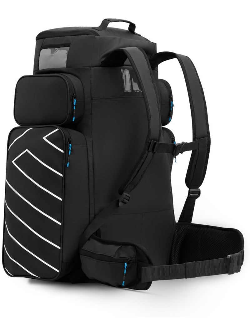 Mochila 40l de viagem para desportos de inverno Preto - Kiabi
