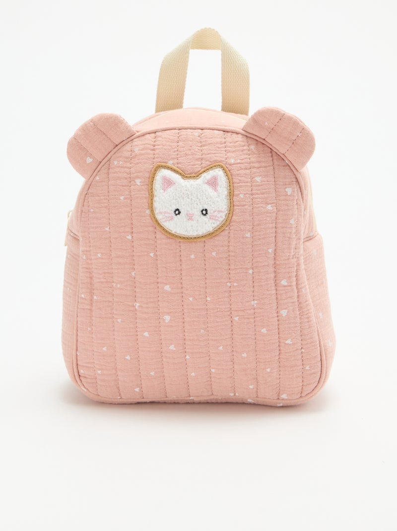 Mochila Animada Rosa - Kiabi