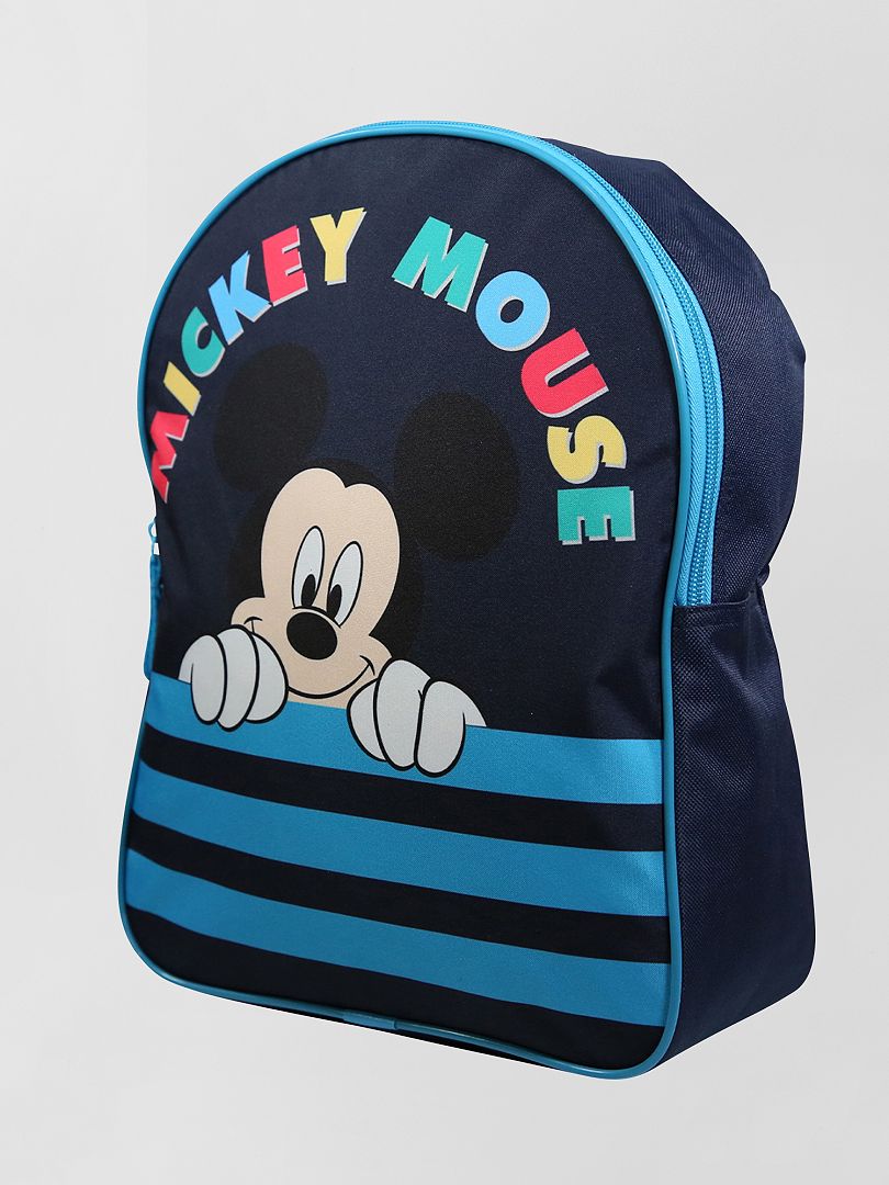 Mochila às riscas 'Mickey' 'Disney' Azul - Kiabi