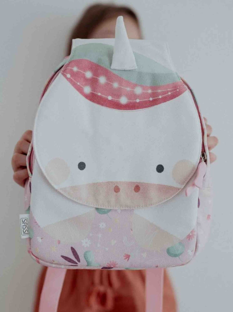 Mochila bebê para escola maternal | sassi junior Rosa - Kiabi