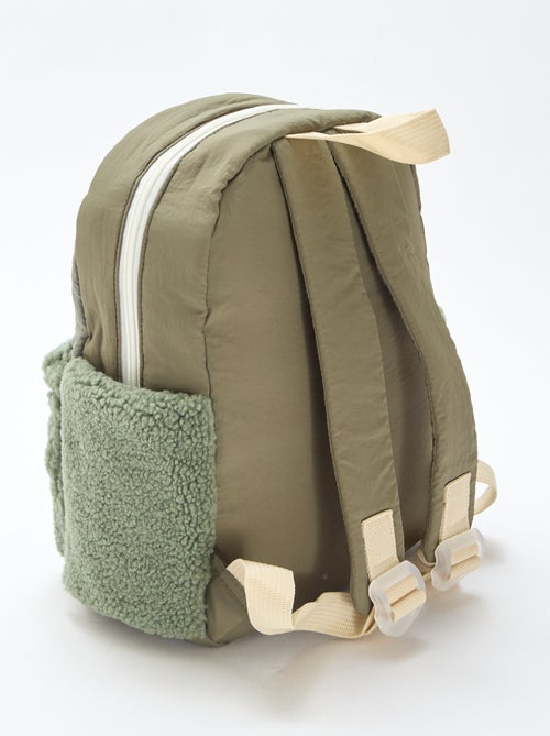 Mochila bimaterial - Kiabi