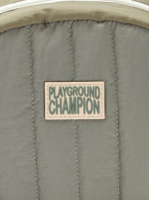 Mochila bimaterial - Kiabi