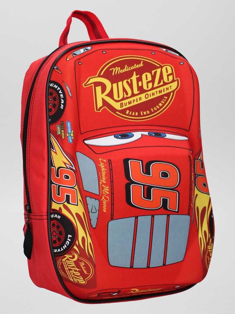 Mochila 'Carros' em 3D VERMELHO - Kiabi