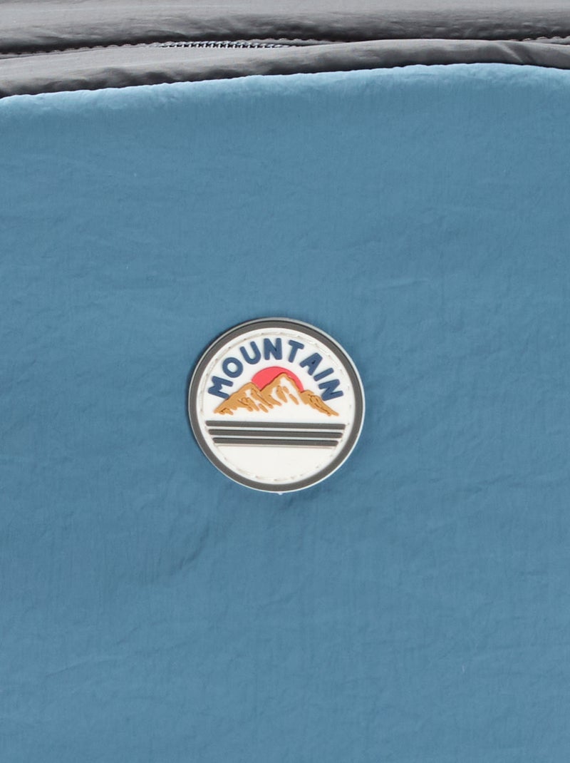 Mochila Color Block Azul - Kiabi