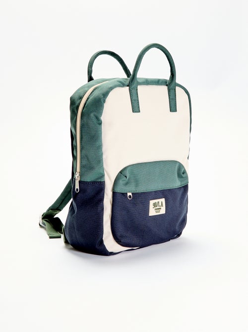 Mochila color block - Kiabi