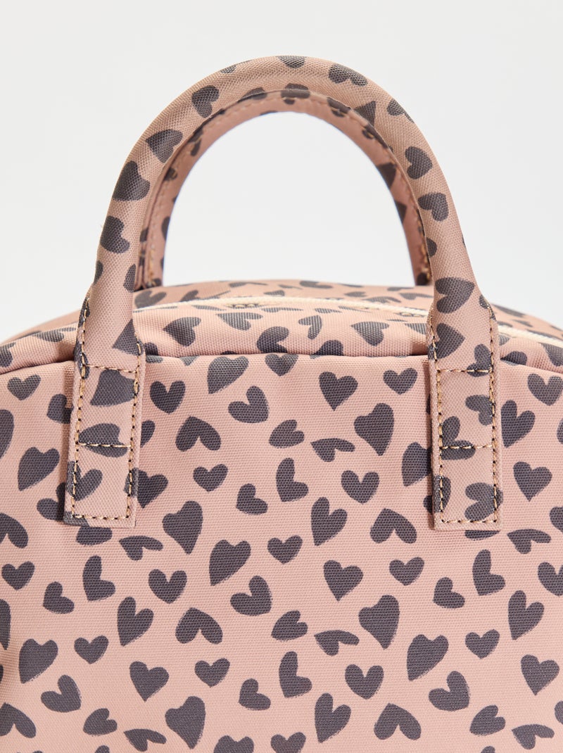 Mochila color block Castanho - Kiabi