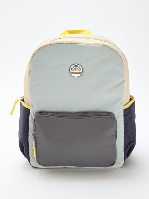 Mochila Color Block - Kiabi