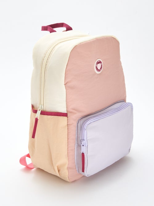 Mochila color-block - Kiabi