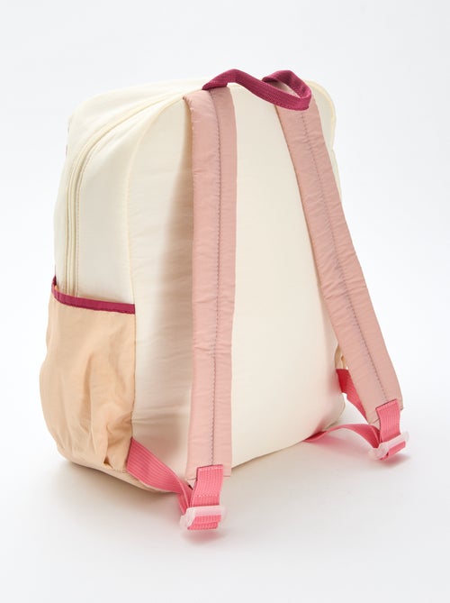 Mochila color-block - Kiabi