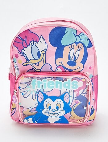Mochila com bolso transparente 'Disney'