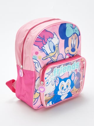 Mochila com bolso transparente 'Disney'