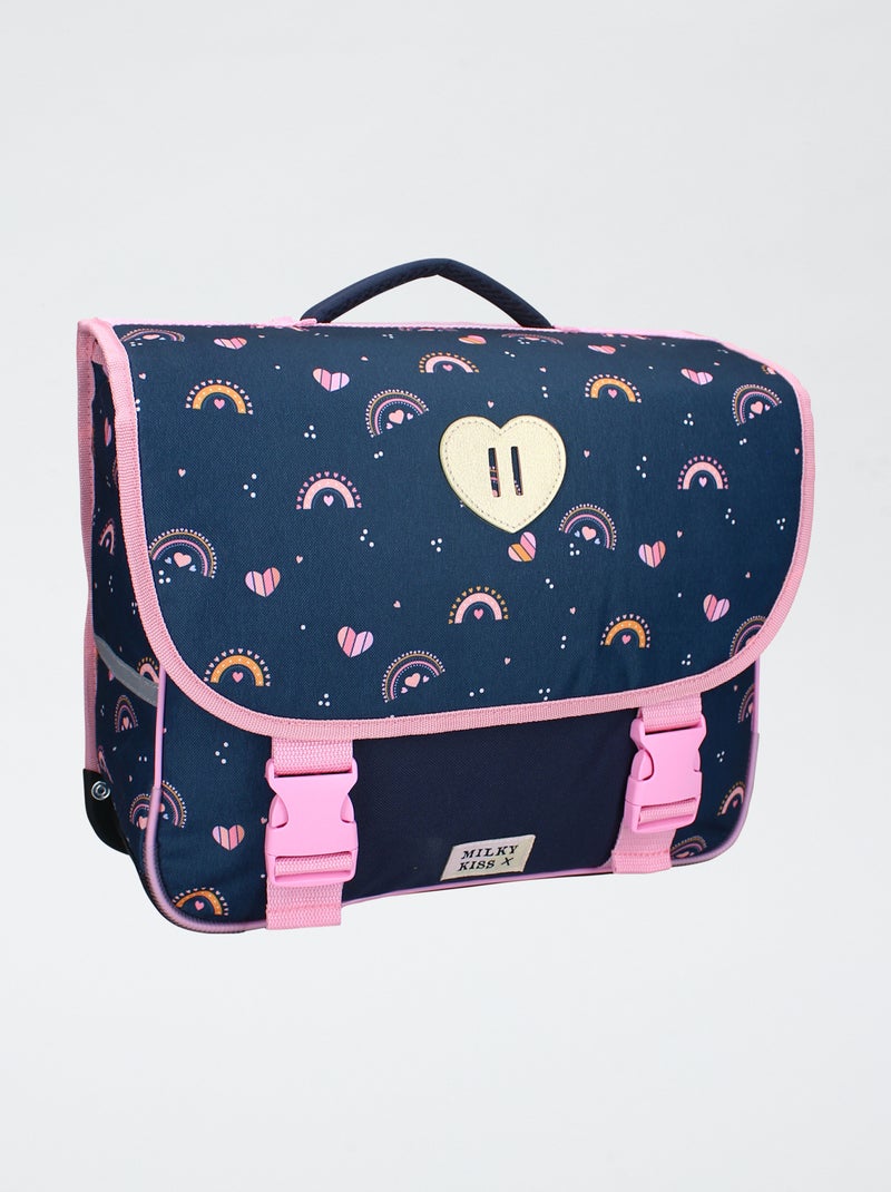Mochila com estampado arco-íris Azul - Kiabi