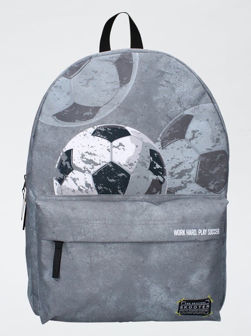 Mochila com estampado bola de futebol - Kiabi